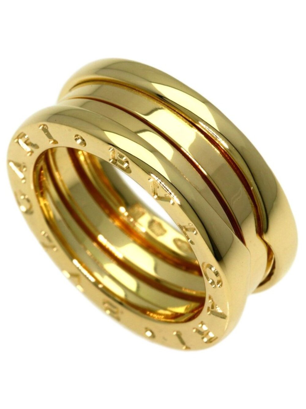 Bvlgari B.zero1 Band 50 Ring 18k Yellow Gold